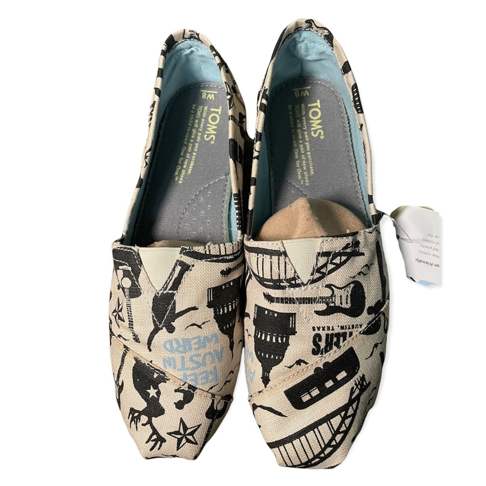 NIB New In Box Limited Edition Austin Texas Keep Austin Weird Toms Never Worn 8